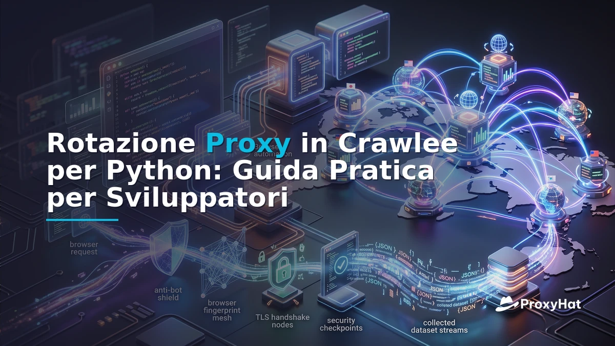 Proxy Rotation in Crawlee for Python: A Developer's Guide to Residential Proxies