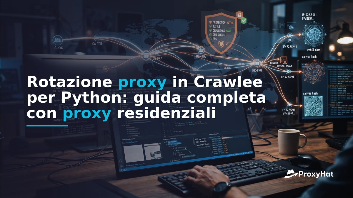 Proxy Rotation in Crawlee for Python: A Developer's Guide to Residential IPs