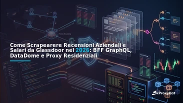 How to Scrape Glassdoor Company Reviews and Salaries in 2026 (BFF GraphQL, DataDome, and Proxies)