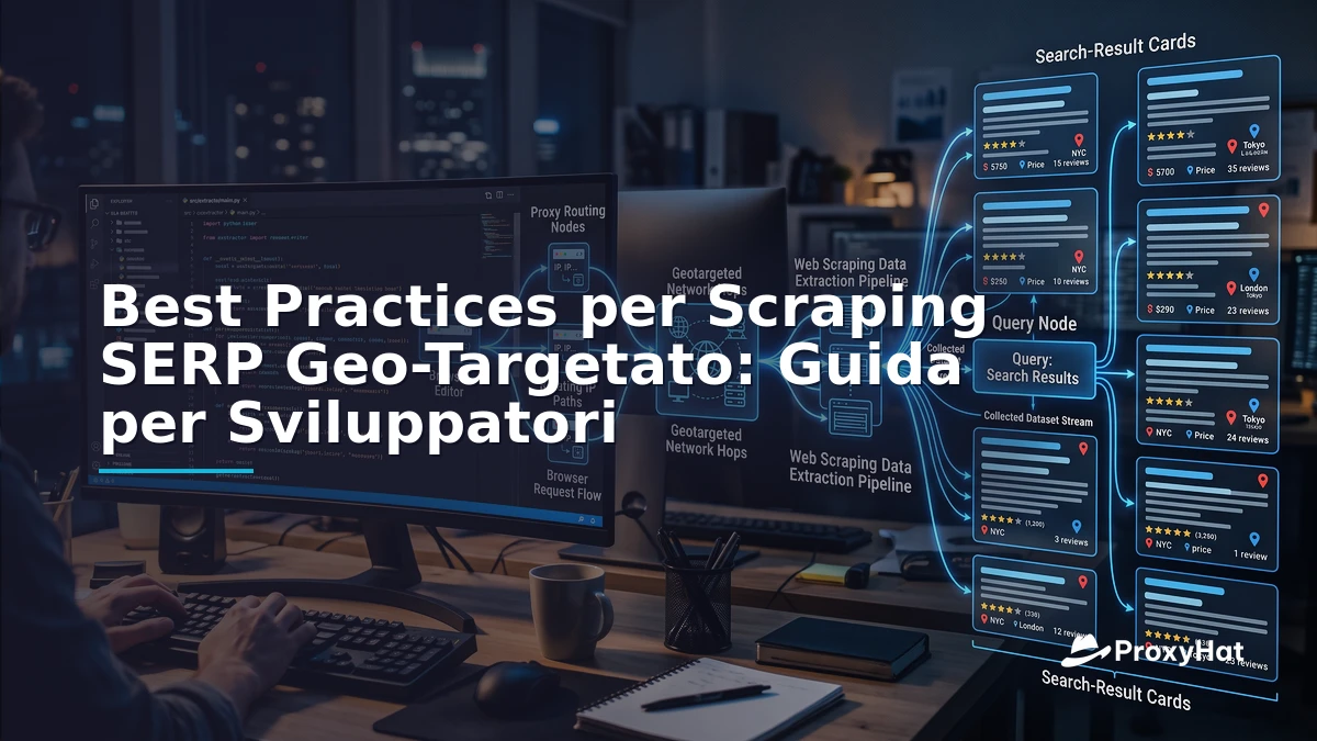 Geo-Targeted SERP Scraping Best Practices for Local SEO Data