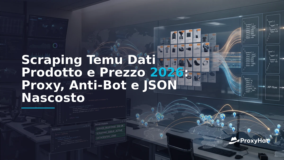 How to Scrape Temu Product and Price Data in 2026: Proxies, Anti-Bot, and the Hidden JSON
