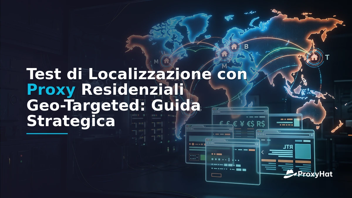 Localization Testing with Geo-Targeted Residential Proxies: A Strategic Guide