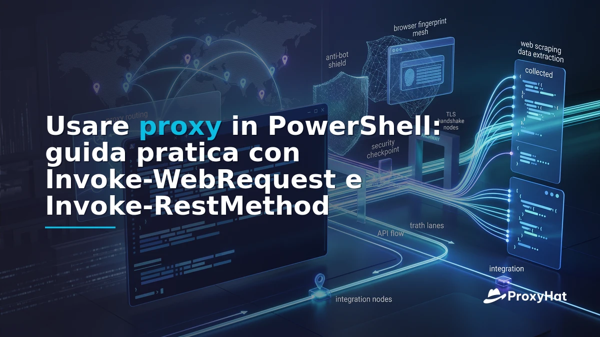 Using Proxies in PowerShell: A Code-First Guide to Invoke-WebRequest & Invoke-RestMethod