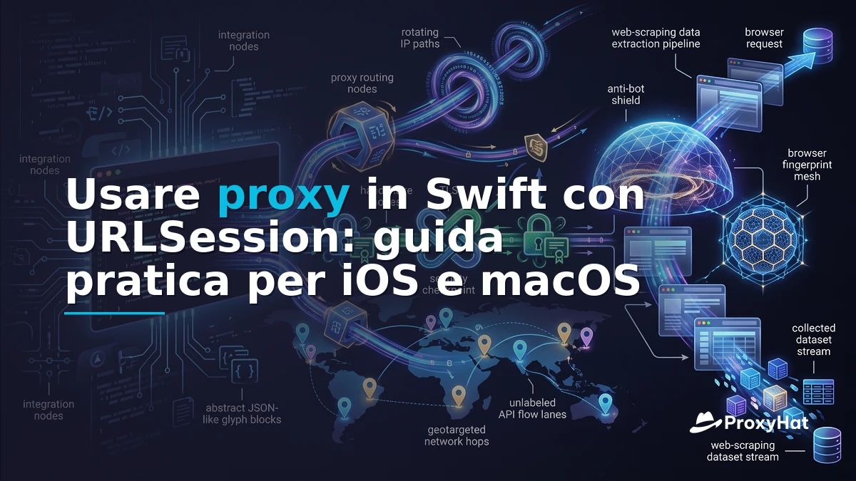Using Proxies in Swift: A Code-First URLSession Guide for iOS & macOS