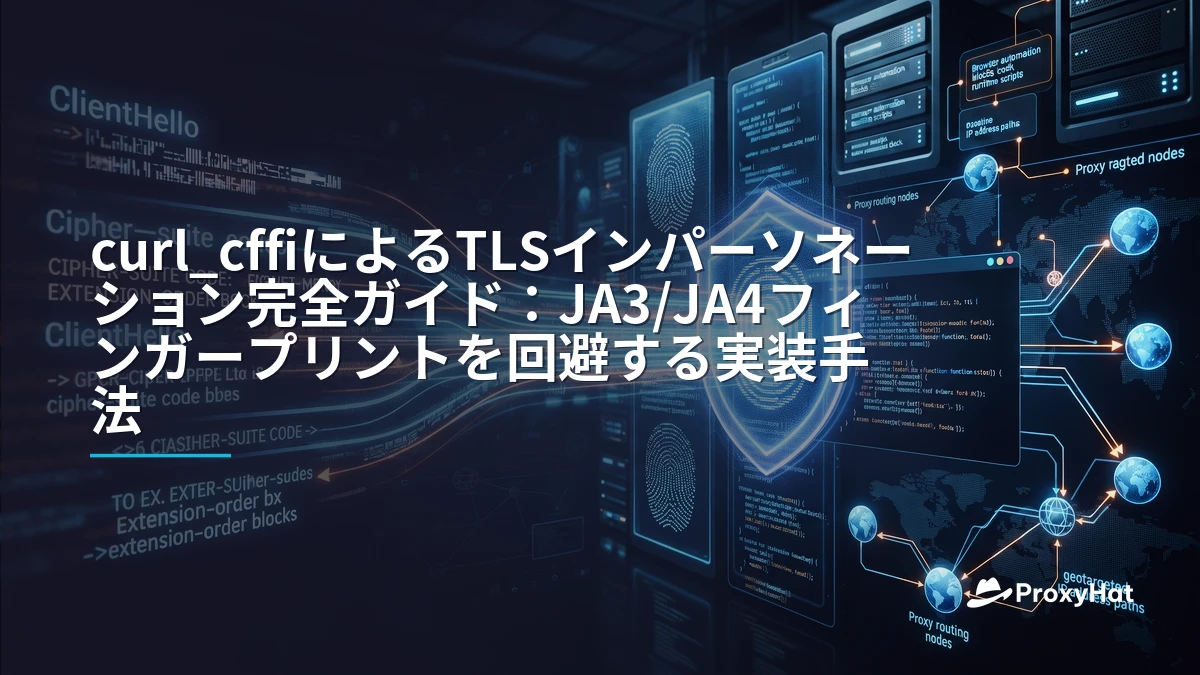TLS Impersonation with curl_cffi: Beating JA3/JA4 Fingerprinting in 2026