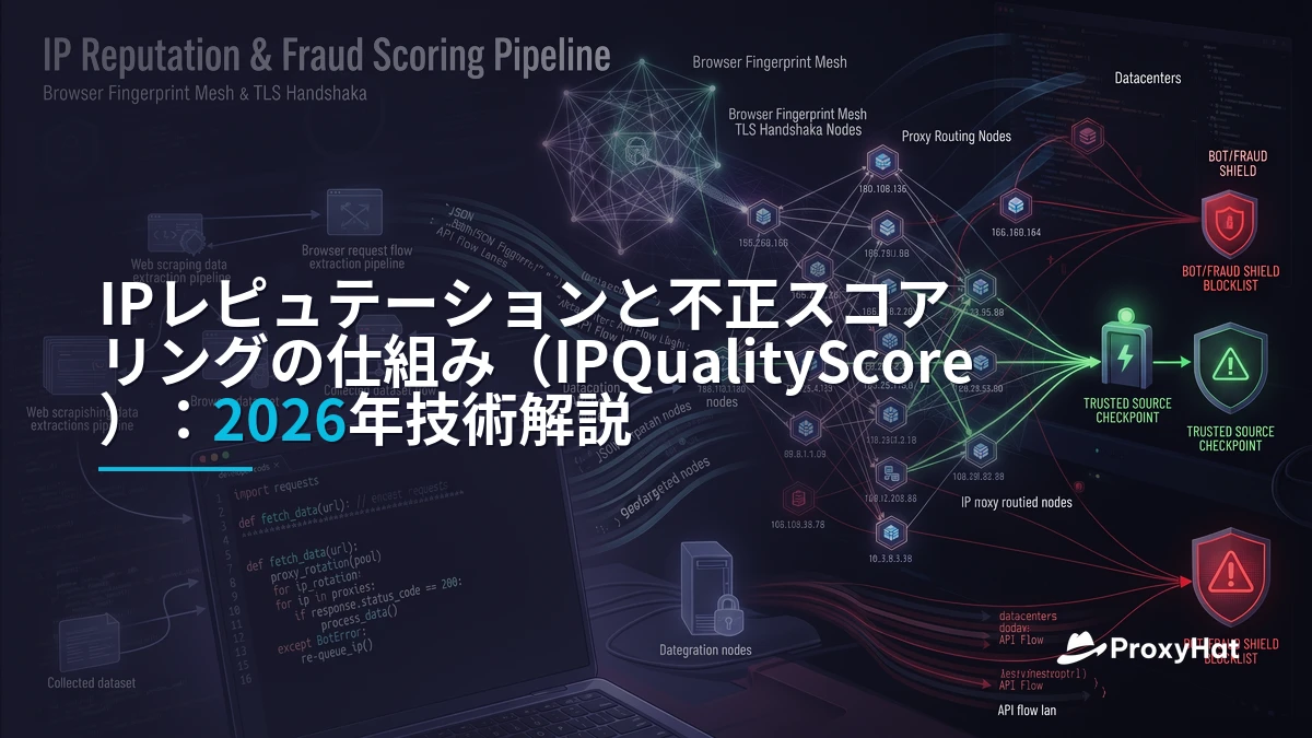 How IP Reputation and Fraud Scoring Work (IPQualityScore): Why Residential Proxies Pass Where Datacenter IPs Fail