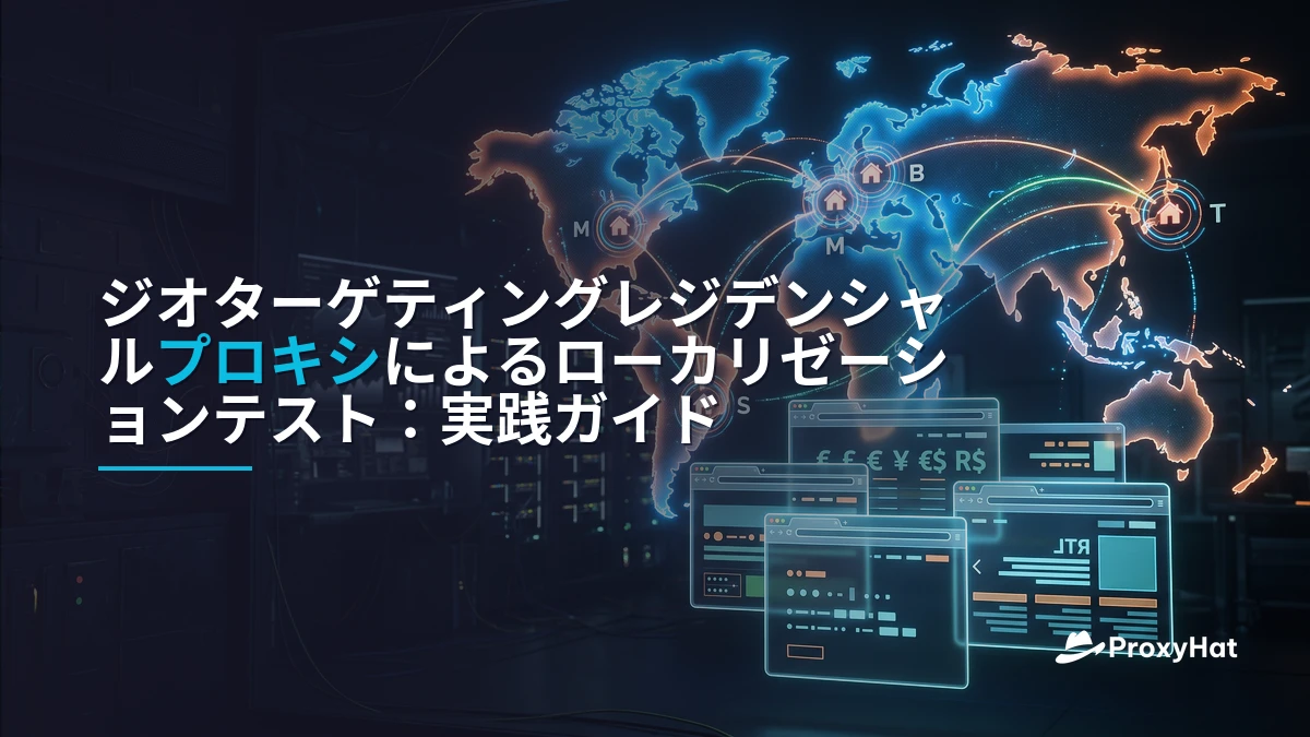 Localization Testing with Geo-Targeted Residential Proxies: A Strategic Guide