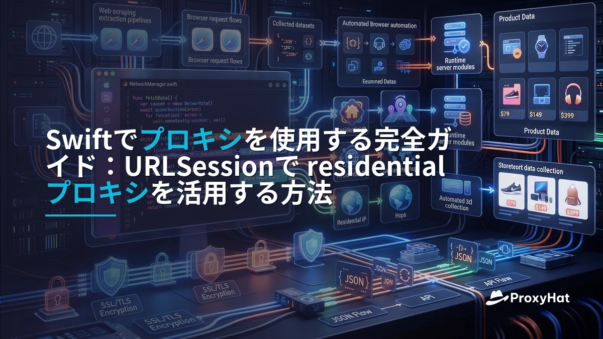 Using Proxies in Swift: A Code-First Guide to URLSession, SOCKS5 & Residential IPs