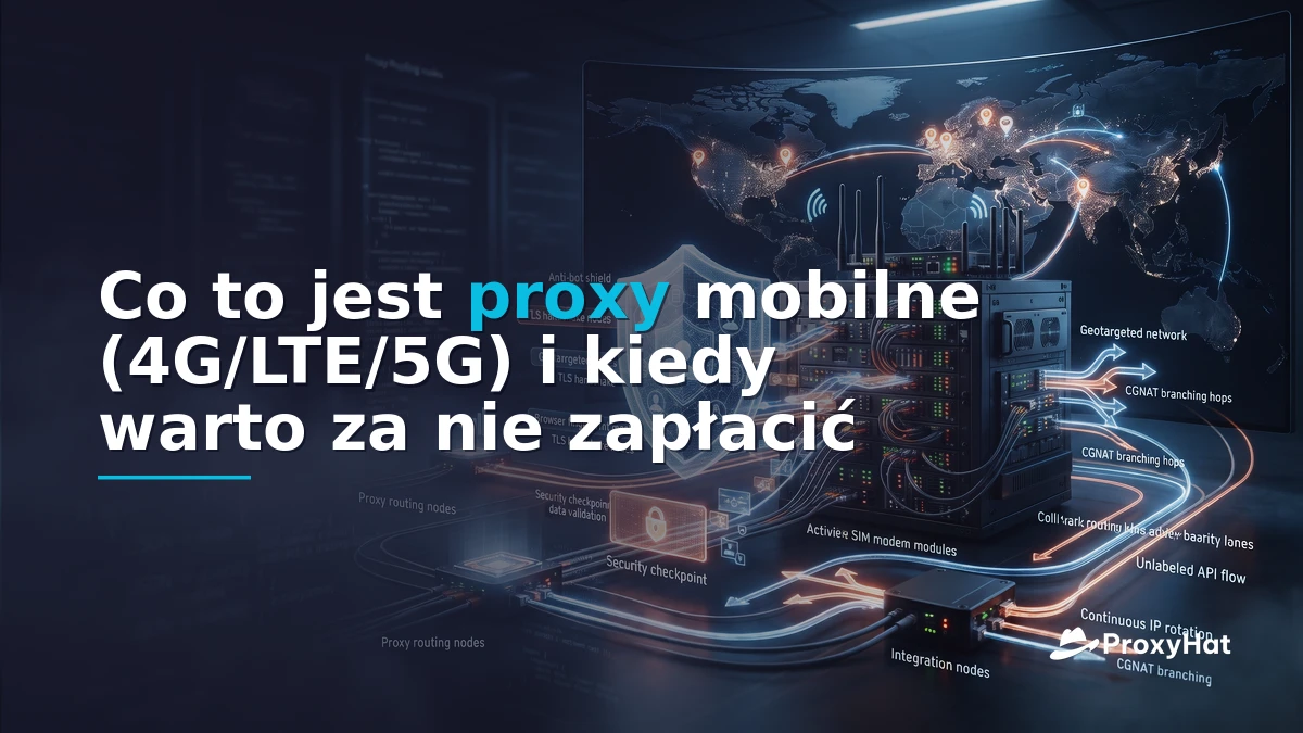What Is a Mobile (4G/LTE) Proxy? A Developer's Guide to Carrier IPs, Trust Scores, and Cost Trade-offs
