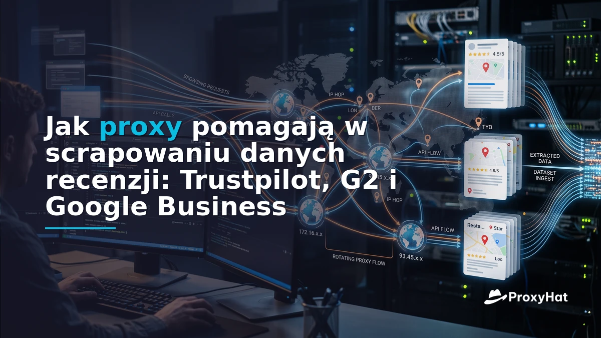 How Proxies Help You Scrape Reviews Data: Trustpilot, G2 & Google Business