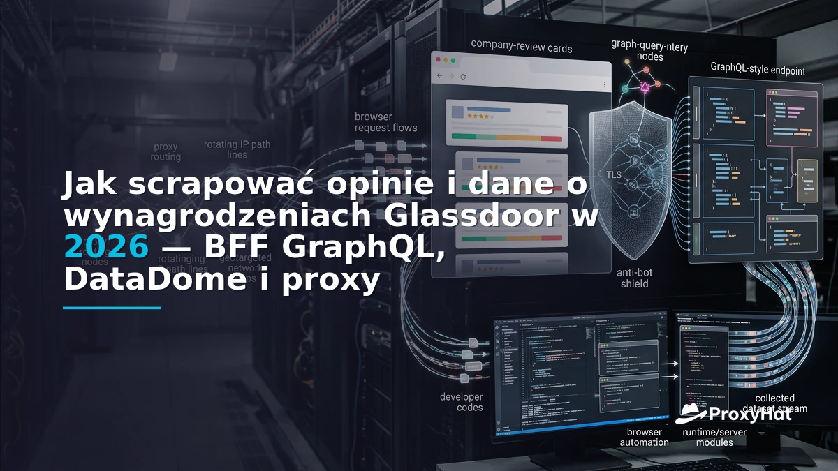 How to Scrape Glassdoor Company Reviews and Salaries in 2026: BFF GraphQL, DataDome, and Proxy Workarounds