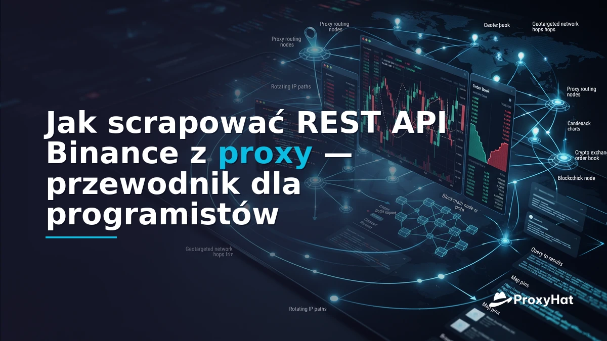 How to Scrape the Binance REST API with Proxies: A Developer Guide