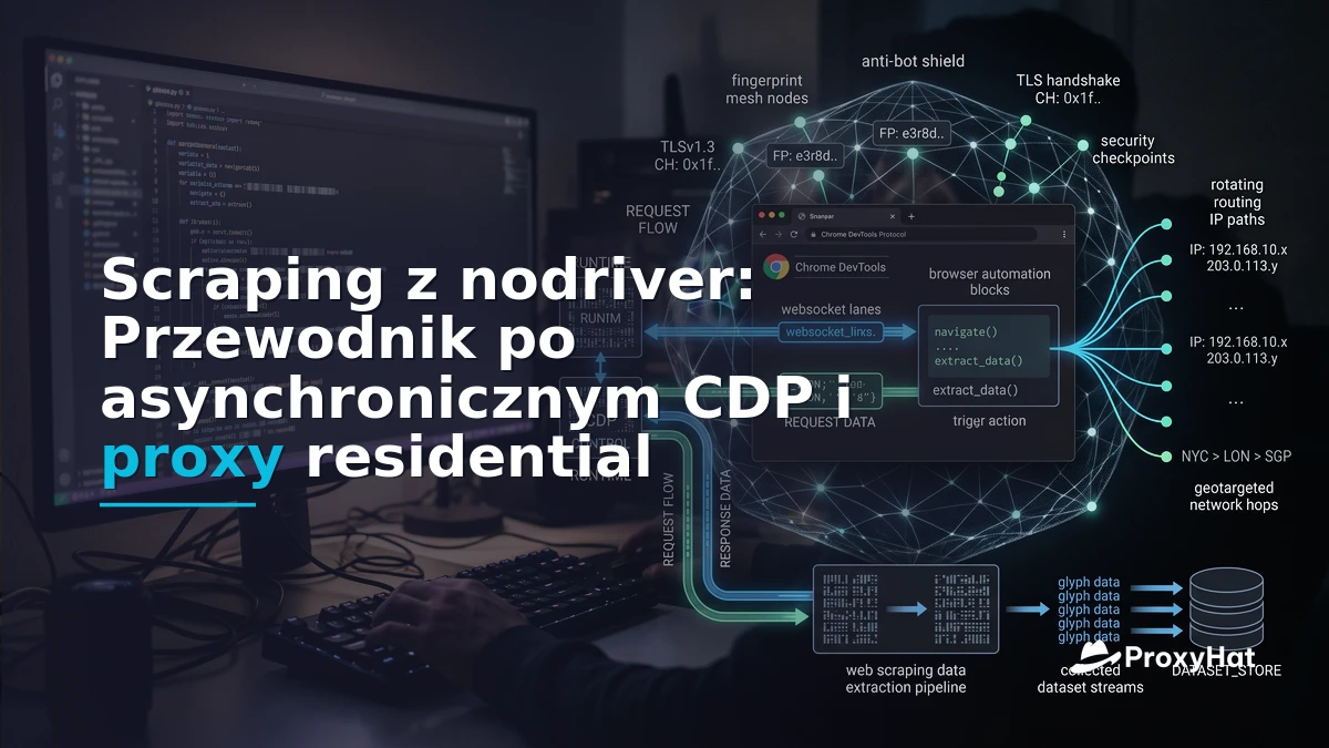 Scraping With nodriver: A Practical Guide to Async CDP + Residential Proxies
