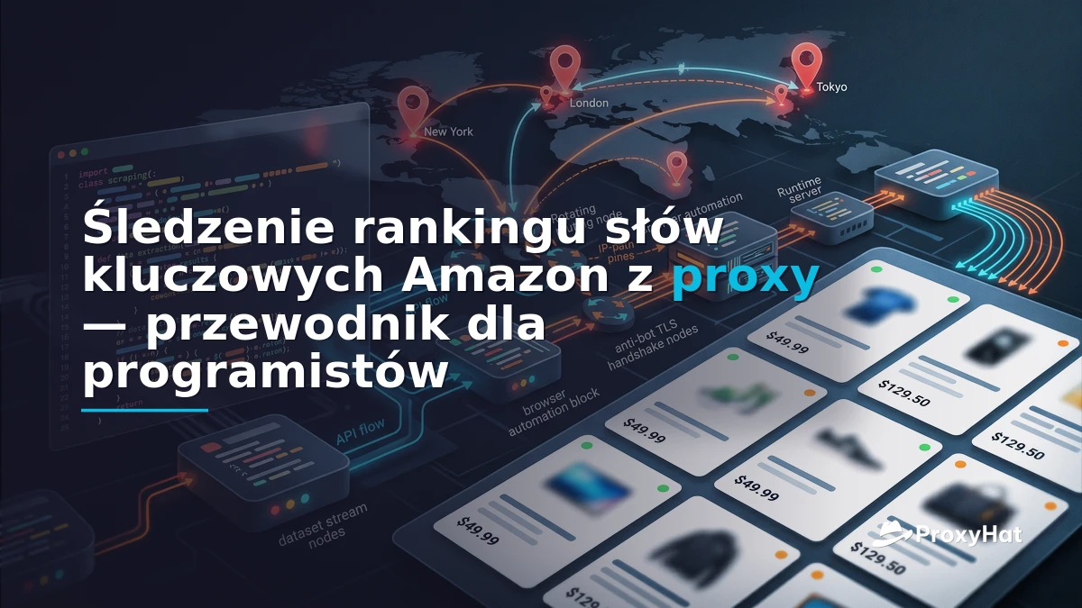 Amazon Keyword Rank Tracking with Proxies: A Developer's Guide