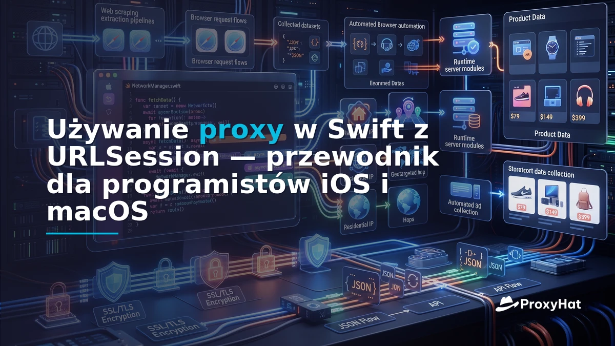 Using Proxies in Swift: A Code-First Guide to URLSession, SOCKS5 & Residential IPs