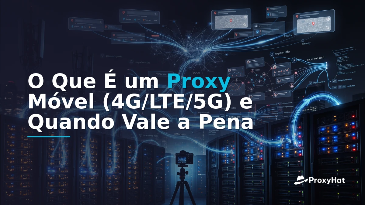 What Is a Mobile (4G/LTE) Proxy? A Developer's Guide to Carrier IP Routing