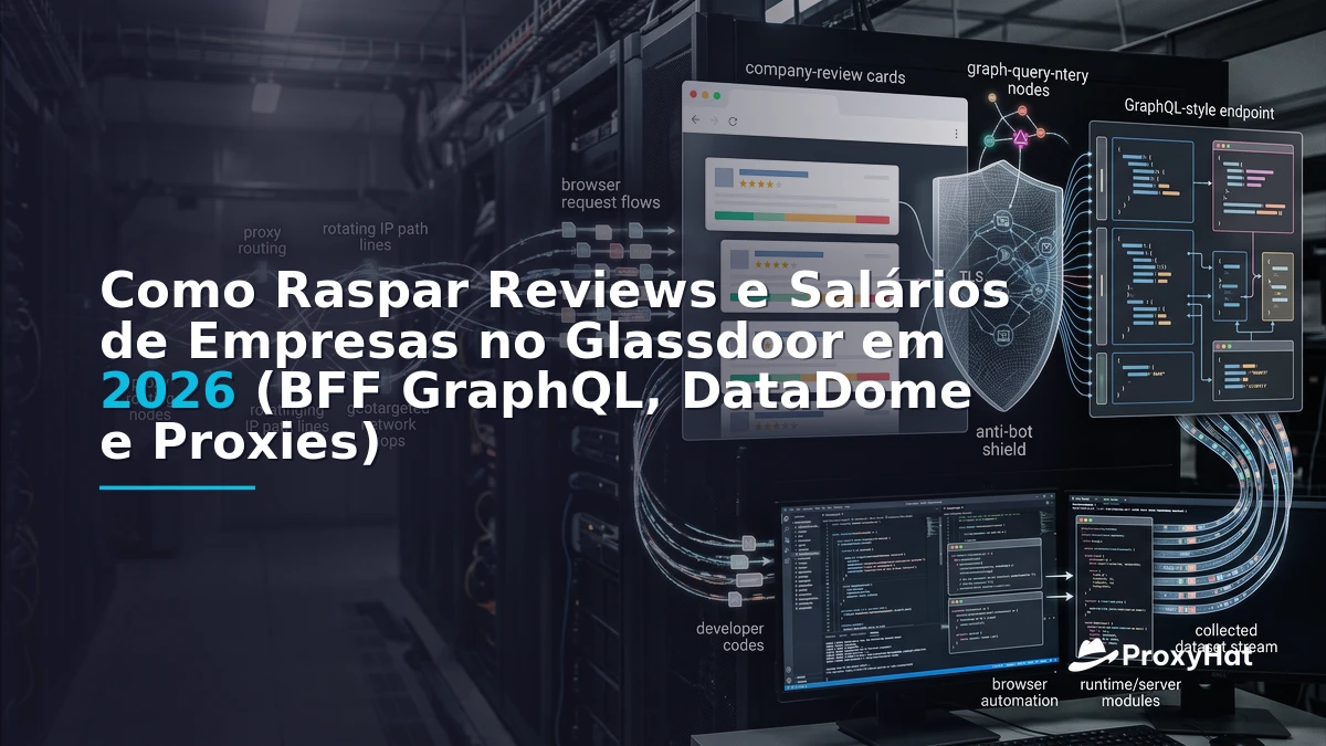 How to Scrape Glassdoor Company Reviews and Salaries in 2026: BFF GraphQL, DataDome, and Proxy Workarounds