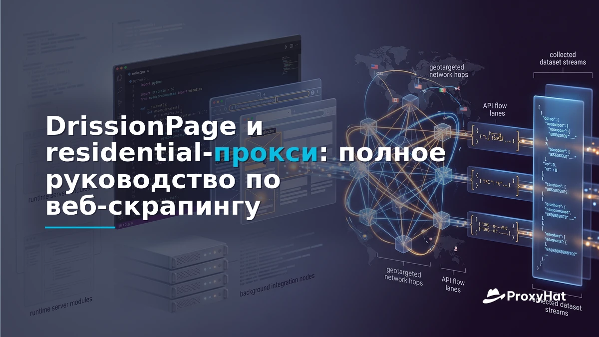 DrissionPage Proxy Guide: One Python Tool for HTTP and Chromium Scraping