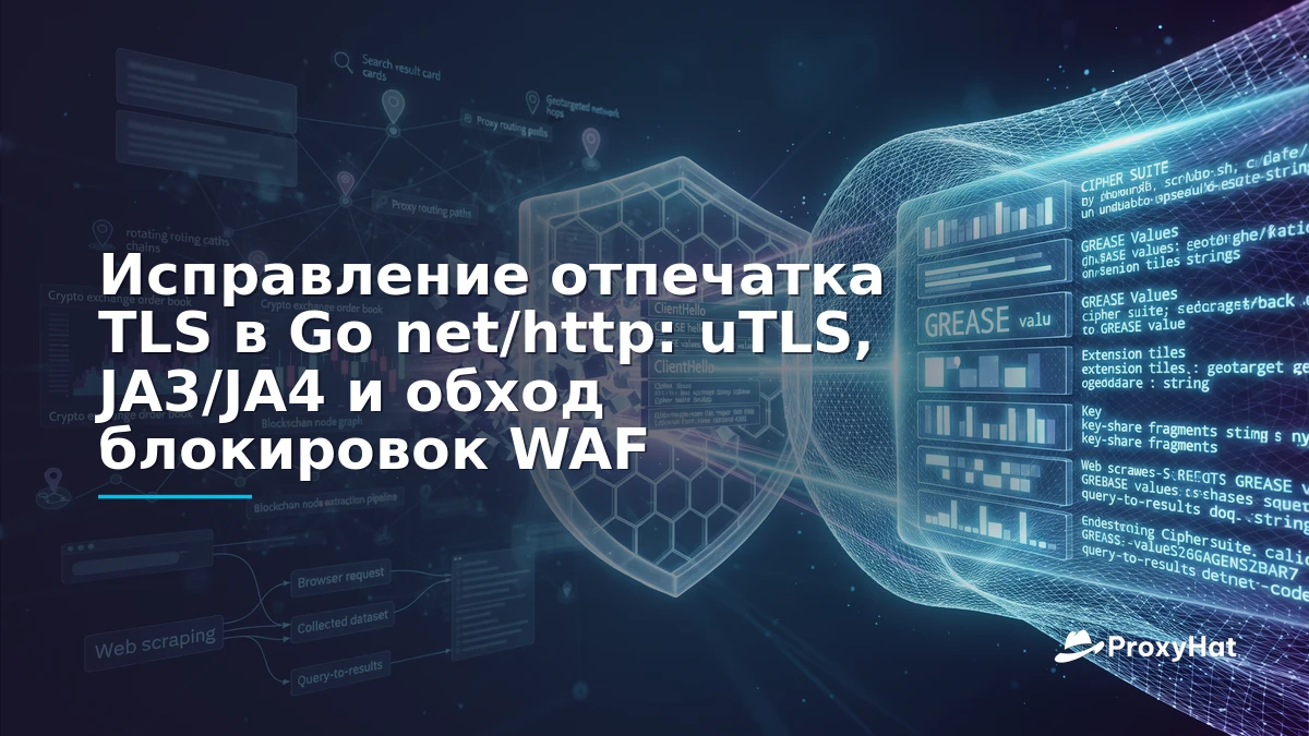 Fixing Go's net/http TLS Fingerprint: Pass WAF Detection with uTLS