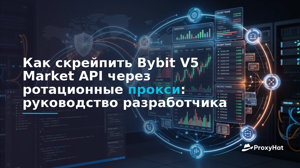 How to Scrape the Bybit V5 Market API with Rotating Proxies