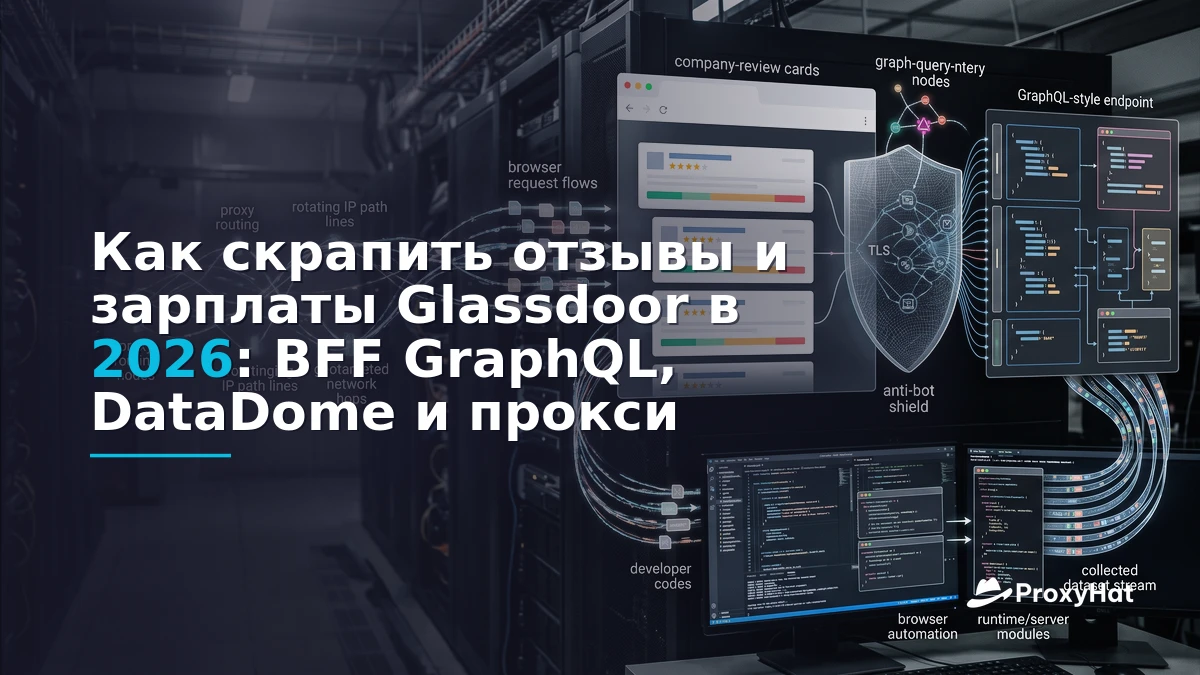 How to Scrape Glassdoor Company Reviews and Salaries in 2026: BFF GraphQL, DataDome, and Proxy Workarounds