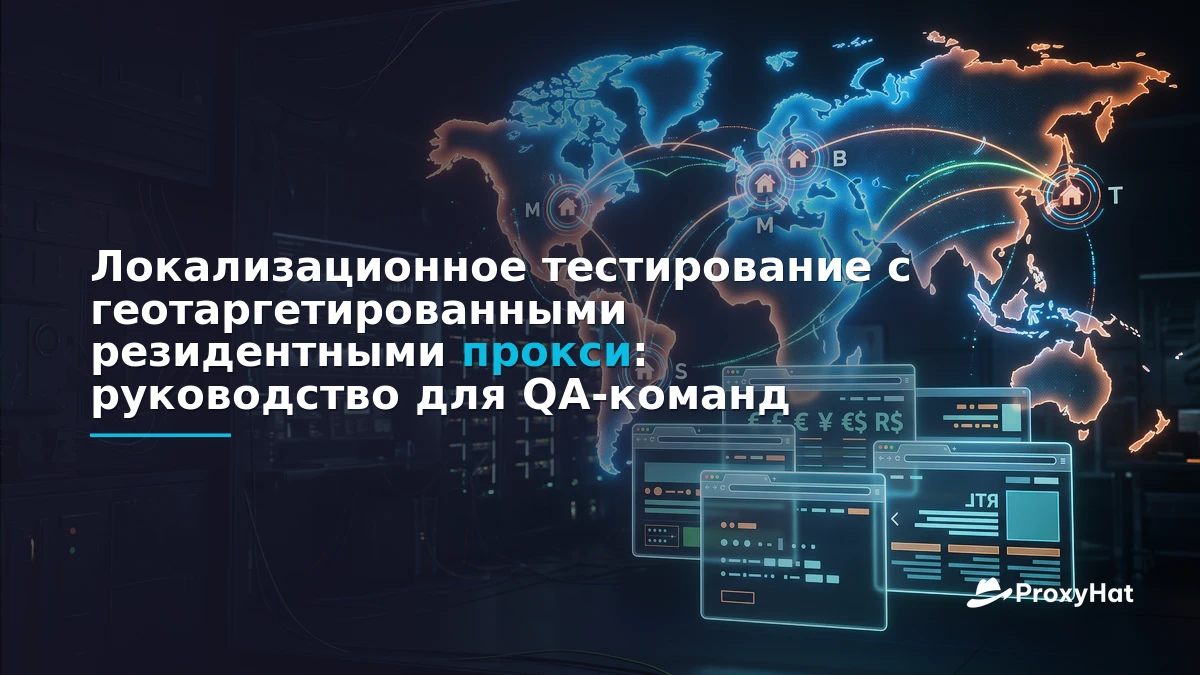 Localization Testing with Geo-Targeted Residential Proxies: A Strategic Guide