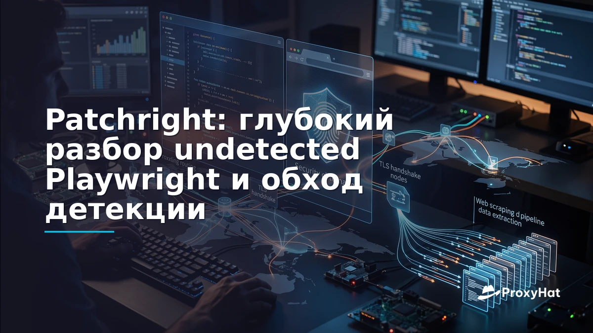 Patchright Deep-Dive: Undetected Playwright with Residential Proxies