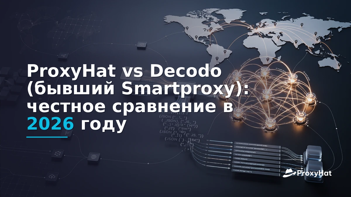 ProxyHat vs Decodo (Formerly Smartproxy) in 2026: An Honest Head-to-Head