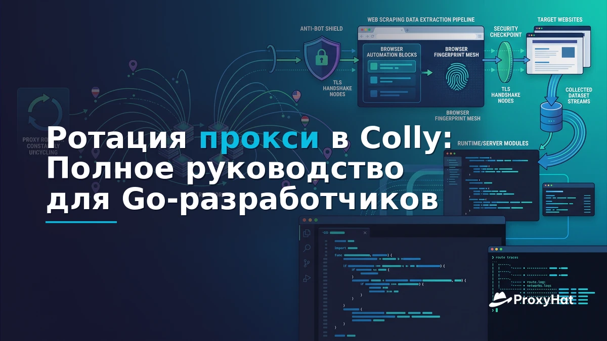 Rotating Proxies in Colly: A Framework-Idiomatic Guide for Go Developers