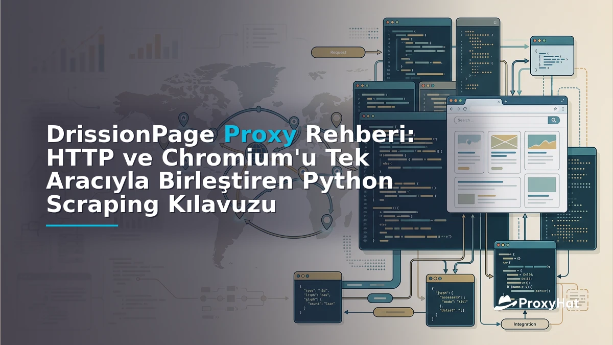 DrissionPage Proxy Guide: HTTP + Chromium Scraping with Residential IPs