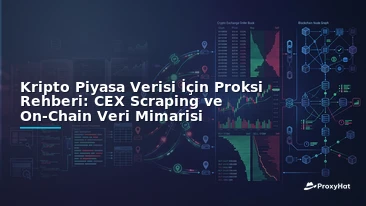 Proxies for Cryptocurrency Market Data: CEX Scraping, On-Chain Access & Low-Latency Architecture