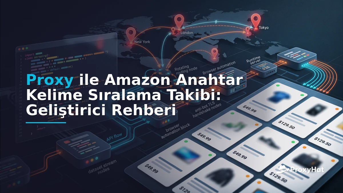 Amazon Keyword Rank Tracking with Proxies: A Developer's Guide