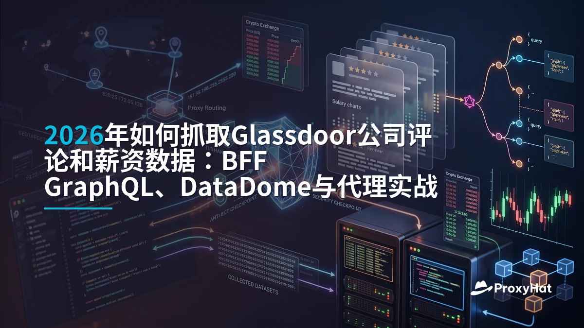 How to Scrape Glassdoor Company Reviews and Salaries in 2026 (BFF GraphQL, DataDome, and Proxies)
