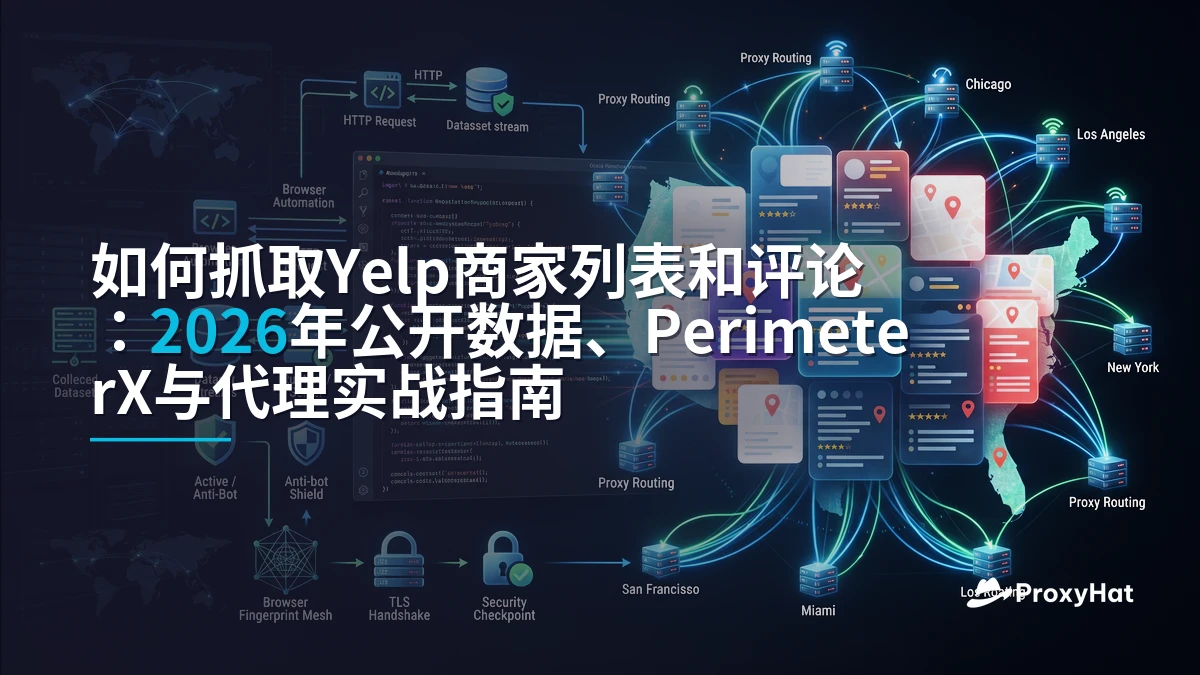 How to Scrape Yelp Business Listings and Reviews in 2026: Public Data, PerimeterX, and Production Patterns