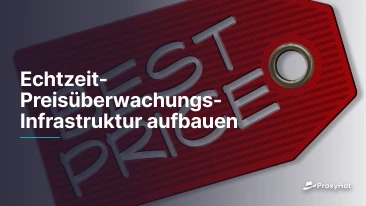Echtzeit-Preisüberwachungs-Infrastruktur aufbauen