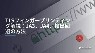 TLSフィンガープリンティング解説：JA3、JA4、検出回避の方法